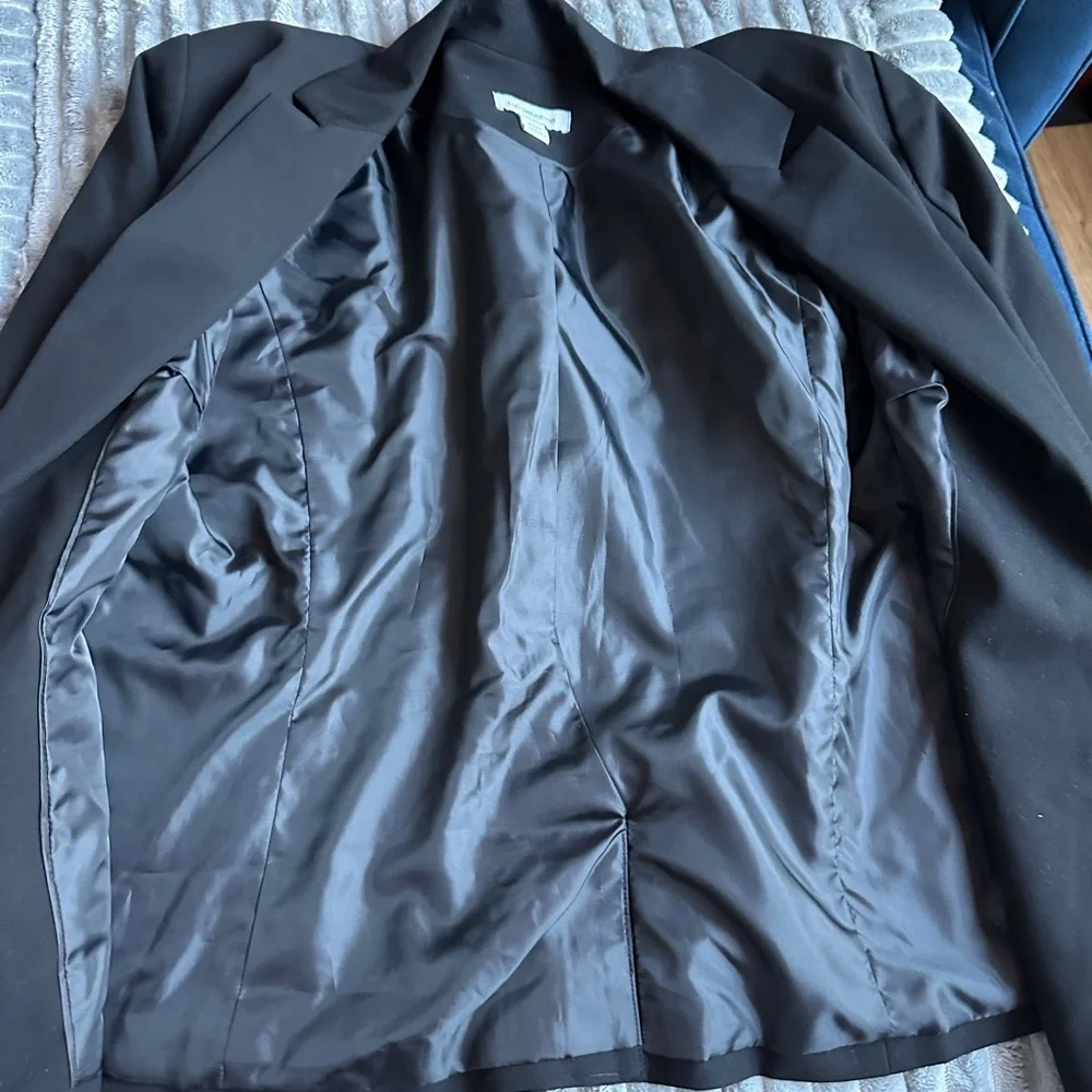 Liz Claiborne black Lined Blazer - Picture 4 of 9